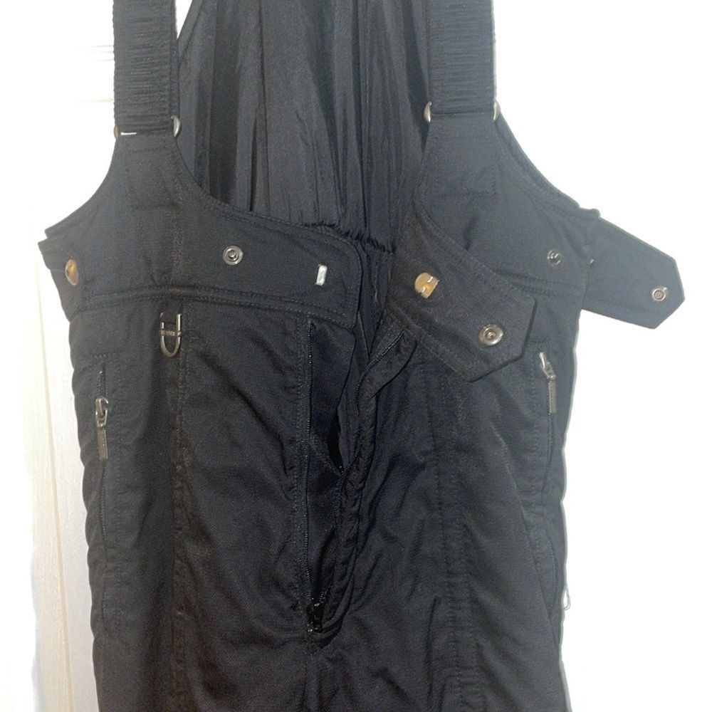 Descente men’s black skiing overall bib mountaineering gear snowboarding size 36 - Picture 11 of 15